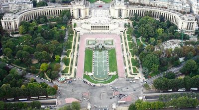 Désamiantage du Palais de Chaillot - Place du Trocadéro
