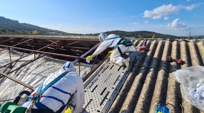 AMIANTE ET POSE DE PANNEAUX PHOTOVOLTAÏQUES