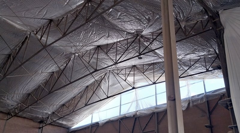 Désamiantage de toiture pour la pose d'une centrale photovoltaïque