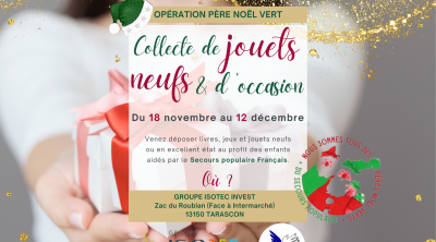 La magie de Noël s’invite au Groupe Isotec avec les Pères Noël Verts