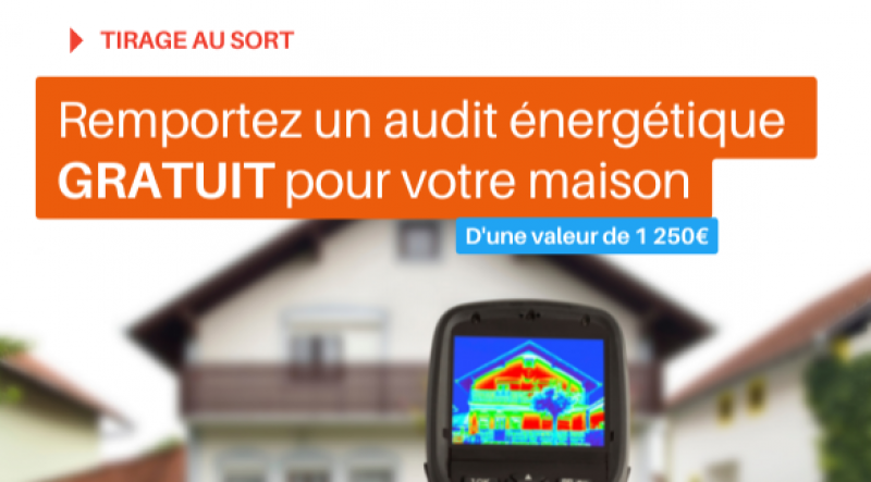 3 Audits énergétiques à gagner - Règlement du tirage au sort